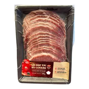 Lõi Nạc Vai Bò Canada Cắt Lát, Bottega Zelachi Ranch, Canada Grain-Fed Beef Top Blade, Sliced (250g) - BOTTEGA ZELACHI