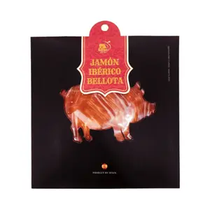 Thịt Lợn Iberico Ướp Muối Cắt Lát, Jamon Iberico Bellota, Iberian Dry Cured Ham Slices (50g) - THE WORLD'S BEST