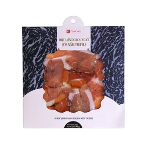 Thịt Lợn Duroc Muối Ướp Nấm Truffle, Duroc Jamon Gran Reserva with Truffle (50g) - EL CONCHEL