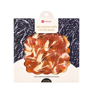 Thịt Lợn Duroc Muối Ướp Nấm Truffle, Duroc Jamon Gran Reserva with Truffle (100g) - EL CONCHEL