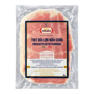 Thịt Đùi Lợn Nấu Chín, Prosciutto Cotto Ferrarini (80g) - FERRARINI
