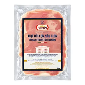 Thịt Đùi Lợn Nấu Chín, Prosciutto Cotto Ferrarini (50g) - FERRARINI