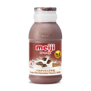 Sữa Tươi Thanh Trùng Vị Socola Ít Béo, Low Fat Chocolate Flavour Milk (200ml) - MEIJI