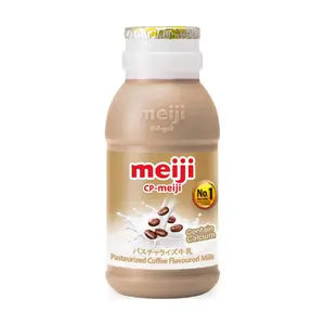 Sữa Tươi Thanh Trùng Vị Cà Phê, Pasteurized Coffee Flavoured Milk (200ml) - MEIJI