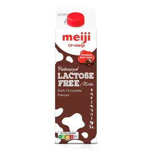 Sữa Tươi Thanh Trùng Vị Socola Không Lactoza, Pasteurized Lactose Free Milk, Dark Chocolate Flavour (946ml) - MEIJI