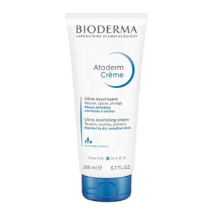 Kem Dưỡng Ẩm Cho Da Khô, Atoderm Crème, Ultra-Nourishing Cream, 6.7 fl oz (200ml) - BIODERMA