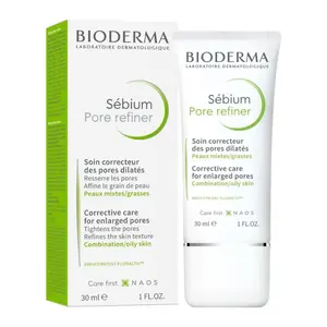 Kem Dưỡng Da Se Khít Lỗ Chân Lông, Sébium Pore Refiner, Corrective Care for Enlarged Pores, 1 fl oz (30ml) - BIODERMA
