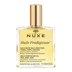 Dầu Dưỡng Da Mềm Mịn, Huile Prodigieuse, Multi-Purpose Dry Oil, All Skin Types, 3.3 fl oz (100ml) - NUXE