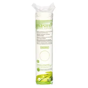 Bông Tẩy Trang Hữu Cơ, Organic Cotton Cosmetic Pads, 80 Miếng - MASMI