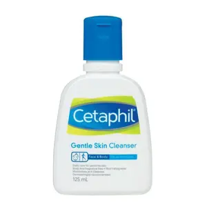 Sữa Rửa Mặt Dịu Nhẹ, Gentle Skin Cleanser, Face & Body, for All Skin Types (125ml) - CETAPHIL