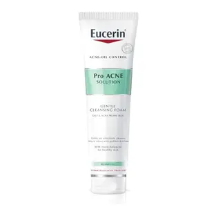 Sữa Rửa Mặt Tạo Bọt Dịu Nhẹ Cho Da Dầu & Mụn, Pro Acne Solution, Gentle Cleansing Foam, Oily & Acne Prone Skin (150g) - EUCERIN