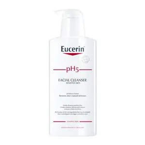 Sữa Rửa Mặt Cân Bằng Độ PH Cho Da Nhạy Cảm, PH5 Facial Cleanser, Restores Skins Natural Defenses, Sensitive Skin (400ml) - EUCERIN