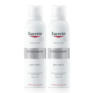 Xịt Dưỡng Khóa Ẩm Cho Da Nhạy Cảm, Hyaluron Mist Spray, Sensitive Skin, 2 Chai (300ml) - EUCERIN