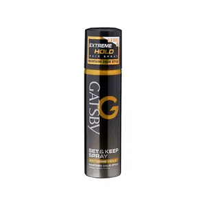 Keo Xịt Tóc Giữ Nếp, Hair Spray, Set & Keep Spray, Extreme Hold Level 5 (66ml) - GATSBY