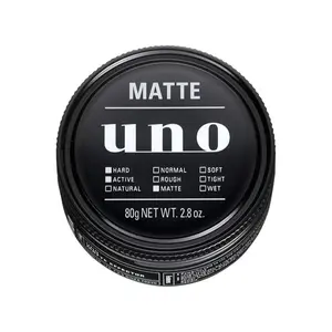 Sáp Vuốt Tóc Định Hình Mạnh Mẽ, Men`s Hair Wax, Matte (80g) - UNO