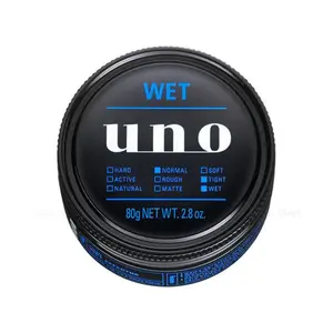 Sáp Vuốt Tóc Bóng Mượt Lịch Lãm, Men`s Hair Wax, Wet (80g) - UNO