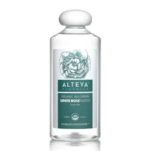 Nước Hoa Hồng Trắng Hữu Cơ, Organic Bulgarian White Rose Water, Rosa Alba, 17 fl oz (500ml) - ALTEYA ORGANICS