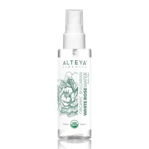 Nước Hoa Hồng Trắng Hữu Cơ, Organic Bulgarian White Rose Water, Rosa Alba, 3.4 fl oz (100ml) - ALTEYA ORGANICS