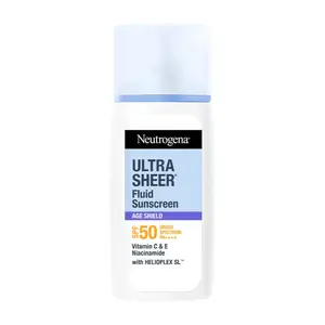 Kem Chống Nắng, Ultra Sheer, Fluid Suncreen, Age Shield SPF 50 Broad Spectrum PA++++ (40ml) - NEUTROGENA