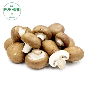 Nấm Mỡ Nâu - Brown Button Mushroom - THE FARM HOUSE