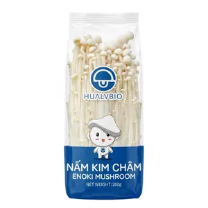 Nấm Kim Châm - Enoki Mushroom (200g) - HUALVBIO