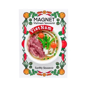 Nam Châm Thủ Công Phở Bò, Handmade Magnet 'Vietnamese Beef Noodle Soup' - SANNY SOUVENIR