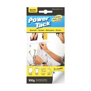 Keo Dính Dẻo, Power Tack, Reusable Adhesive (100g) - UNCLE BILLS