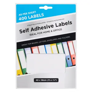 Nhãn Dính Sticker Ghi Chú, Self Adhesive Labels, 400 Nhãn (40 x 18mm) - UNCLE BILLS