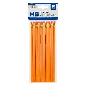 Bút Chì HB Kèm Gôm, Pen2Paper, HB Pencils with Erasers, 10 Cây - UNCLE BILLS