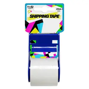 Băng Keo Cuộn Tự Cắt, Pen2Paper, Tape Dispenser with Shipping Tape (20m x 48mm) - UNCLE BILLS