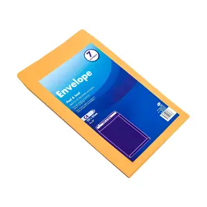 Bìa Thư Có Băng Keo 2 Mặt, Peel & Seal Craft Envelope C4, 7 Cái (229 x 305mm) - UNCLE BILLS