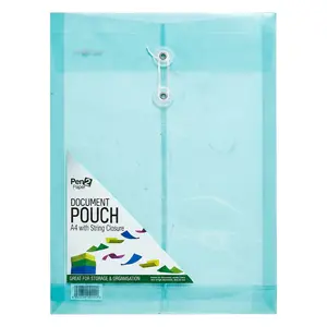 Bìa Đựng Hồ Sơ A4 Cột Dây, Pen2Paper, A4 Document Pouch with String Closure (24.8 x 32.5cm) - UNCLE BILLS