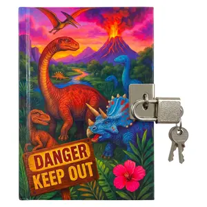 Sổ Nhật Ký Có Ổ & Chìa Khóa (Nhiều Mẫu), Diary with Lock & Key - UNCLE BILLS