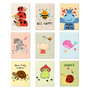 Sổ Ghi Chú In Hình Thú Mini, Memo Notepad Mini Animals, 60 Trang - UNCLE BILLS