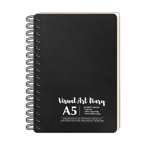 Sổ Tay A5, A5 Visual Art Diary, 120gsm, 60 Tờ - UNCLE BILLS