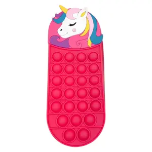 Hộp Bút Hình Động Vật (Nhiều Mẫu), Fidget Pop Animal Pencil Case (20 x 8 x 4cm) - UNCLE BILLS
