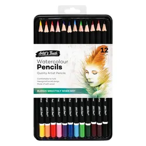 Bộ Bút Chì Màu Nước, Artist's Touch, Watercolours Pencils, 12 Cây - UNCLE BILLS