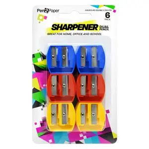 Chuốt Viết Chì Hai Đầu, Pen2Paper, Dual Pencil Sharpeners, 6 Cái - UNCLE BILLS