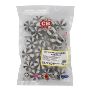 Viên Hải Sản Túi Mực, Seafood Ball with Squid Ink, 21 Viên (500g) - CB