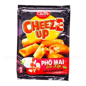Phô Mai Da Xốp Tôm Mayonnaise, Cheeze Up, Shrimp Mayonnaise Spring Roll, 20 Cuốn (300g) - CAU TRE