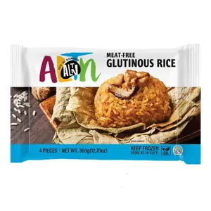 Xôi Chay Gói Lá Sen, Meat-Free Glutinous Rice, 4 Phần (360g) - ALTN