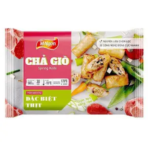 Chả Giò Đặc Biệt Thịt, Spring Rolls, Meat Speciality, 30 Cái (500g) - M-NGON