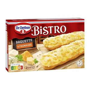Bánh Mì 4 Loại Phô Mai, Bistro, Baguette 4 Fromages, 2 Cái (250g) - DR. OETKER