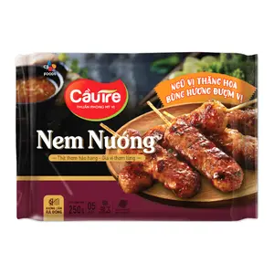 Nem Nướng Ngũ Vị, Vietnamese Grilled Pork Rolls with Five Spices, 5 Cây (250g) - CAU TRE