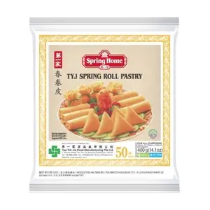 Bánh Tráng Bột Mì, TYJ Spring Roll Pastry, 50 Cái, 150 x 150mm, 14.1 oz (400g) - SPRING HOME