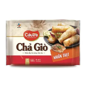 Chả Giò Nhân Thịt, Pork Spring Rolls (500g) - CAU TRE