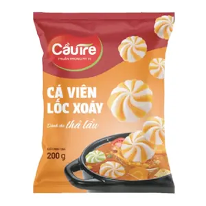 Cá Viên Lốc Xoáy Thả Lẩu, Swirl Fish Balls for Hot Pot (200g) - CAU TRE