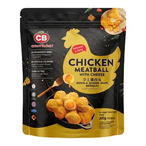 Gà Viên Nhân Phô Mai, Chicken Meatball with Cheese, 10.58 oz (300g) - CB