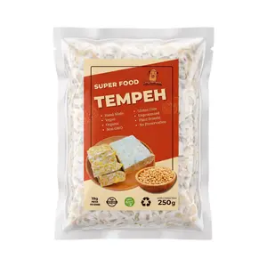 Tempeh Đậu Nành Tươi, Super Food, Frozen Soybean Tempeh (250g) - ONG TEMPEH