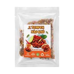 Tempeh Xào Khô Kiểu Indonesia, Frozen Stir-Fried Tempeh (125g) - ONG TEMPEH